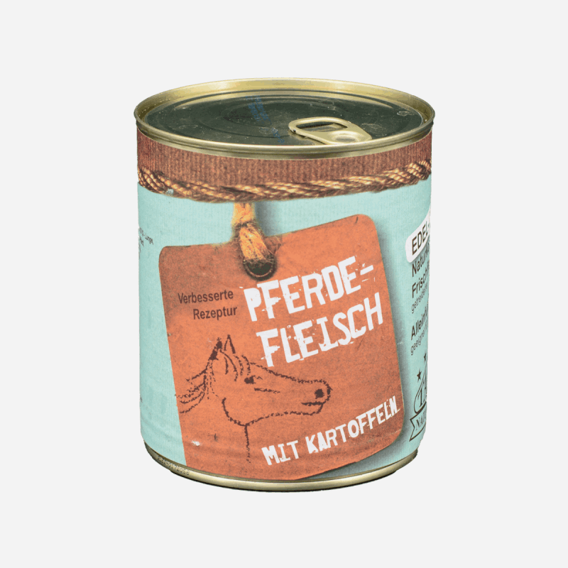 Menüdose Pferdefleisch mit Kartoffeln